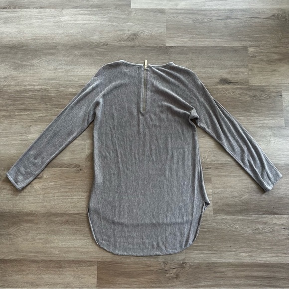 Joann Vass Zip Up Tunic Cashmere Sweater Long Sleeve Size Small - Picture 8 of 15